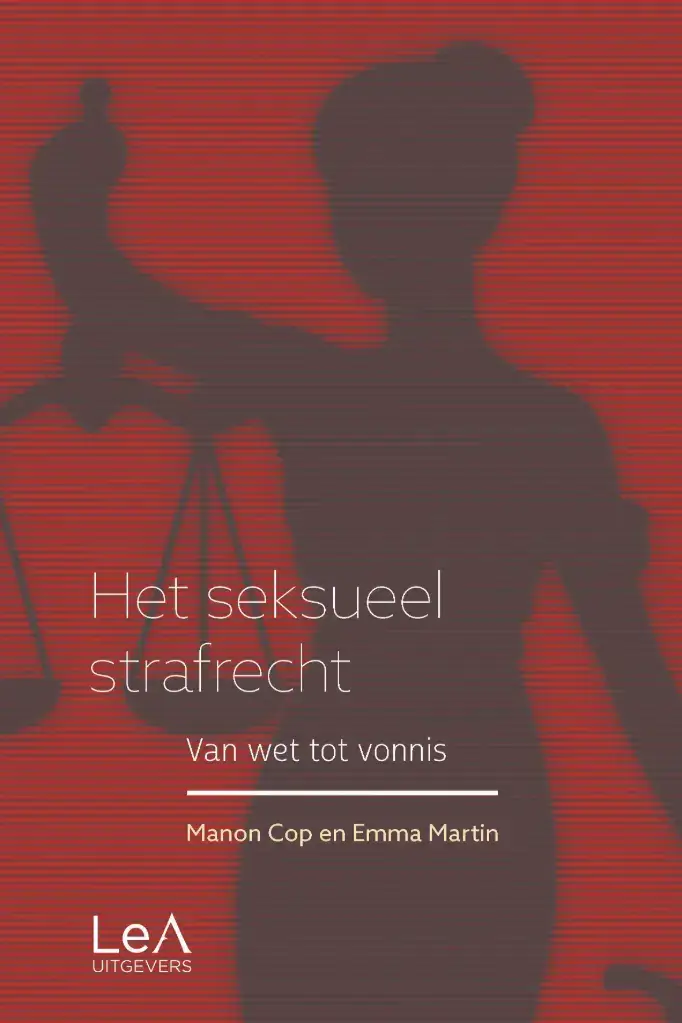 Cover van het handboek over het seksueel strafrecht van Manon Cop en Emma Martin